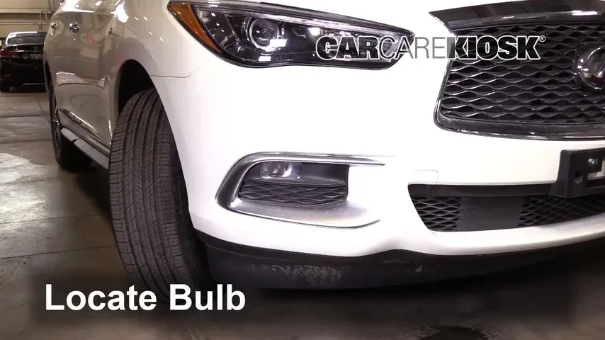 2016 Infiniti QX60 3.5L V6 Lights Fog Light (replace bulb)